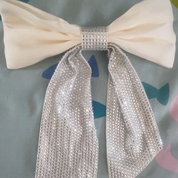 Swarovski Embellished hair bow - Picture 1 of 1